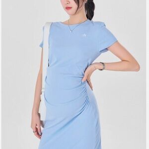 Stretchy maternity dress